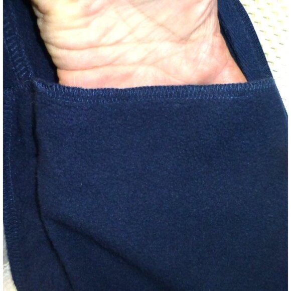 Mizuno Mens Navy Full-Zip Jacket Size M With White Accents - Athletic Polyester - Picture 8 of 11